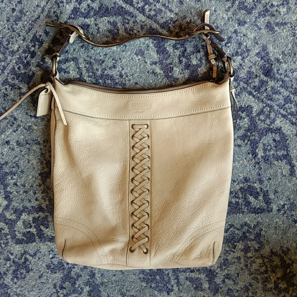 Coach leather bag
